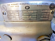 Load image into Gallery viewer, Hobart Buffalo Chopper, Commercial Food Cutter, Model 8142, Works