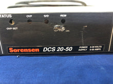 Load image into Gallery viewer, SORENSEN ELGAR - DCS20-50E Rev B - In 115/230V - Out 0-20V - 20/10/PH A 0-50