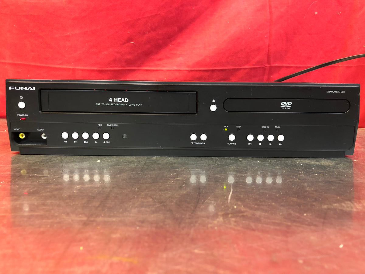 FUNAI DVD/VCR Combo Player - DV220FX4 - 4 Head - VHS Video