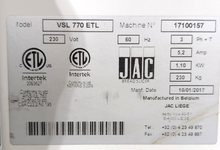 Load image into Gallery viewer, 2017 JAC Varia Pro VSL 770 ETL Adjustable Bread &amp; Roll Slicer Grocery, Bakery