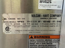 Load image into Gallery viewer, VULCAN STEAMER VPX5 Electric Pan Steamer - 3 Phase