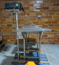 Load image into Gallery viewer, Hobart HWS-4C Stainless Hand Wrap Station, Hot Plate, Scale and Printer