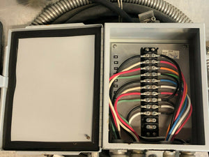 Cooper B-Line Series 1084-4CHC- SPL1 Junction Box - Wires and Hookups Included