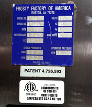 Load image into Gallery viewer, Frosty Factory 127A 16 Qt. Compact Air-Cooled Frozen Cocktail Machine - 115V