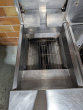Load image into Gallery viewer, Frymaster MJ245EBLSD Natural Gas Deep Fryer 3 Bays, 2 Fryer Vats, 1 Empty Bay