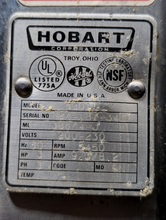 Load image into Gallery viewer, HOBART 5801 Commercial Meat / Bone Saw, Heavy Duty, 3 hp, 3450 rpm, 3 ph
