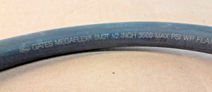 Lot of 3 - Gates Megaflex 8M2T 1/2" 3500 Max Psi Hoses with Fittings