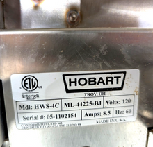 Load image into Gallery viewer, Hobart HWS-4C Stainless Hand Wrap Station, Hot Plate, Scale and Printer