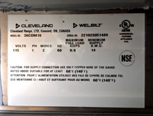 Load image into Gallery viewer, Cleveland 36CDM16 Convection Pro Double Deck Electric Steamer Oven 36"