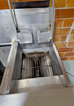 Load image into Gallery viewer, Frymaster MJ245EBLSD Natural Gas Deep Fryer 3 Bays, 2 Fryer Vats, 1 Empty Bay