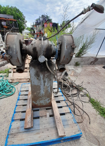Cincinnati Double End Pedestal Grinder, Model 103, Type HEA w/ 14" Wheel, 5HP