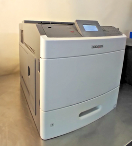Lexmark T654dn Monochrome Laser Printer w/ 3 Drawers 934746 Pages Still Working
