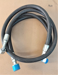 Lot of 3 - Gates Megaflex 8M2T 1/2" 3500 Max Psi Hoses with Fittings