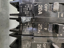 Load image into Gallery viewer, GE A Series 21"x57" Panelboard AXB4N2 w/ 250A 600V Main, x24 20A Breakers