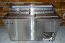 Load image into Gallery viewer, Master-Bilt 54" Ice Cream Topping Unit and Freezer Base w/ Casters