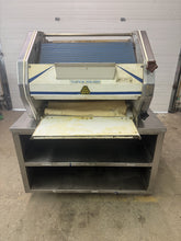 Load image into Gallery viewer, M.M.M. &amp; P.F. Super Major MOLDER-1 Dough Sheeter on Mobile Stand with Undershelf