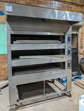 Load image into Gallery viewer, 2016 MIWE Electric 3 Decks Oven Bread Artesian Baking Steam Oven 208 V, 3 Phase
