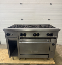 Load image into Gallery viewer, Vulcan 8 burner Natural Gas Range Oven - Model - 48S-8BN
