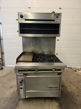 Load image into Gallery viewer, U.S. Range Oven w/ 4 Burner Range, Flat Top Griddle And Broiler, Mobile