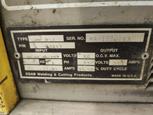 Load image into Gallery viewer, ESAB MIGMASTER 250 WELDER w/ HOSE &amp; REGULATOR 208/230V 50/60HZ MM-250