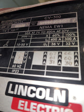 Load image into Gallery viewer, Lincoln Electric CV-300 MIG Welder Power Source w/ LN-7 Wire Feeder