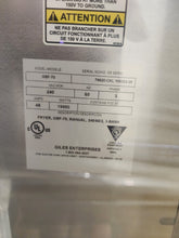 Load image into Gallery viewer, Giles GBF-70 Triple Vat Electric Fryer - 3 Bank System - 210lb Capacity - NEW