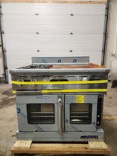 Load image into Gallery viewer, Imperial IR-2-G24T-P-CK 36in 2 Gas Burner Restaurant Range w/24in Griddle &amp; Oven