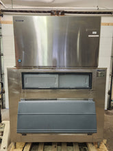 Load image into Gallery viewer, HOSHIZAKI KM-1601SWJ3 48" Ice Maker w/ FOLLETT SG1010S-48 Ice Bin