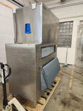 Load image into Gallery viewer, HOSHIZAKI KM-1601SWJ3 48" Ice Maker w/ FOLLETT SG1010S-48 Ice Bin