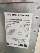 Load image into Gallery viewer, Hoshizaki Ice Maker KMH-2000SRH3 - Crescent Cubed, 1929lbs, Remote Cooled