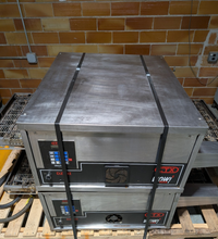 Load image into Gallery viewer, 2018 Middleby Marshall CTX DZ33I WOW 2 Double Stack Electric Conveyor Oven 208V