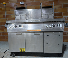 Load image into Gallery viewer, Frymaster MJ245EBLSD Natural Gas Deep Fryer 3 Bays, 2 Fryer Vats, 1 Empty Bay