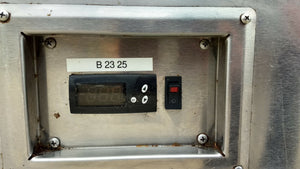 DELFIELD CUSTOM STAINLESS STEEL PREP TABLE/ SINGLE WELL WARMER