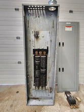 Load image into Gallery viewer, GE A Series 21"x65" Panelboard AB64B Type 1 w/ 250A 600V Main, x40 20A Breakers
