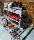 Load image into Gallery viewer, RIDGID 535 Pipe Threading Machine w/ Cart, Dies, Heads &amp; Foot Pedal