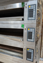 Load image into Gallery viewer, 2016 MIWE Electric 3 Decks Oven Bread Artesian Baking Steam Oven 208 V, 3 Phase