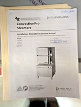 Load image into Gallery viewer, Cleveland 36CDM16 Convection Pro Double Deck Electric Steamer Oven 36"