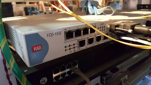 RAD FCD-155E/ACR/6U/8TI STM-1/OC-3 Add/Drop Multiplexer 8x T1 Ports 4600180000