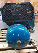 Load image into Gallery viewer, 1.5 HP QUINCY Twin Reciprocating Air Compressor System, 60 Gallon Tank MQC01006D