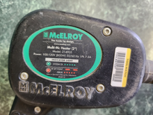 Load image into Gallery viewer, McELROY 1669-1 Facer Attachment, 433101 Stand, 214905 Heater Assembly - USED