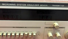 Load image into Gallery viewer, Anritsu Microwave System Analyzer ME453L Receiver &amp; Transmitter Bundle w/ Cases