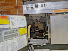 Load image into Gallery viewer, Frymaster MJ245EBLSD Natural Gas Deep Fryer 3 Bays, 2 Fryer Vats, 1 Empty Bay