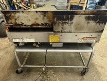Load image into Gallery viewer, WoodStone GPL-4836-CT-N 48" Gas Fired Placha Flat Top Grill Mobile with Stand