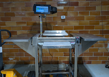 Load image into Gallery viewer, Hobart HWS-4C Stainless Hand Wrap Station, Hot Plate, Scale and Printer