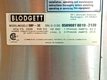 Load image into Gallery viewer, Blodgett SBF-3E 3 Pan Electric Boilerless Convection Steamer w/ Stand