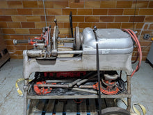 Load image into Gallery viewer, RIDGID 535 Pipe Threading Machine w/ Cart, Dies, Heads &amp; Foot Pedal