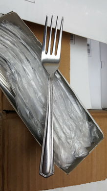 (Case of 36 Dozen) World Tableware Brandware 156030 Stainless Steel Dessert Fork