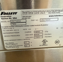 Load image into Gallery viewer, Follett 25CT400A Water And Ice Dispenser Symphony Plus Series