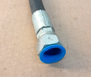 Lot of 3 - Gates Megaflex 8M2T 1/2" 3500 Max Psi Hoses with Fittings