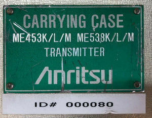 Anritsu Microwave System Analyzer ME453L Receiver & Transmitter Bundle w/ Cases